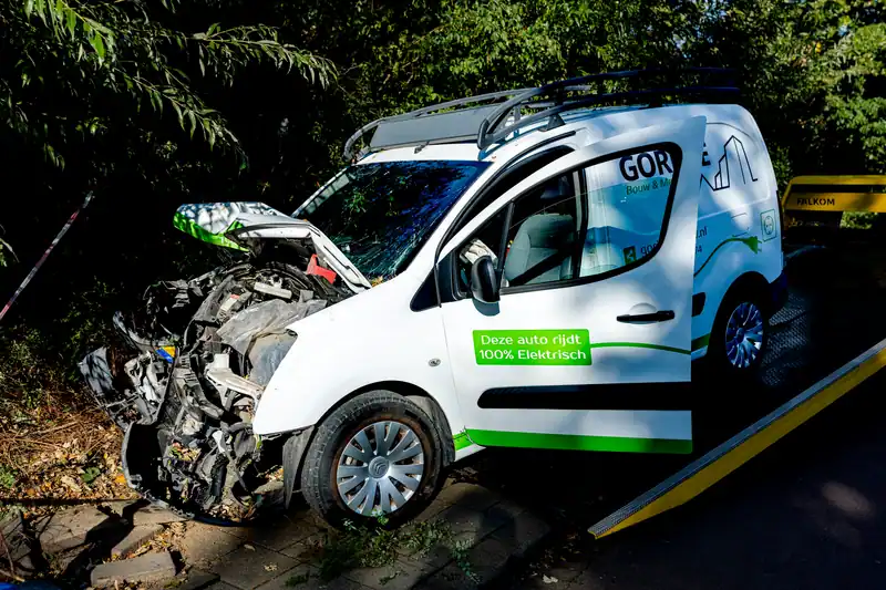 Insect in de auto zorgt voor ongeval in Oosterhout